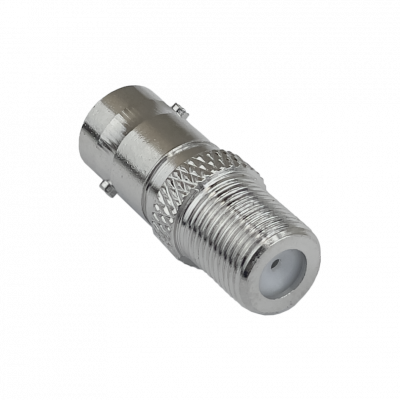 FHBH Adaptador coaxial de acople hembra F a hembra BNC