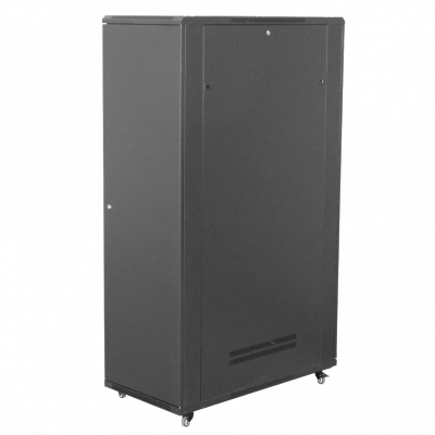 RK42-12PL LINKMADE Armario 42U 1200mm Puerta Microperforada 1,2m-Profundidad con-Ventilador-Estantes Rack