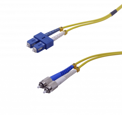 JFSCF3 3mt SC-FC Monomodo SM Duplex Latiguillo Cable Fibra 9/125um 3.0mm