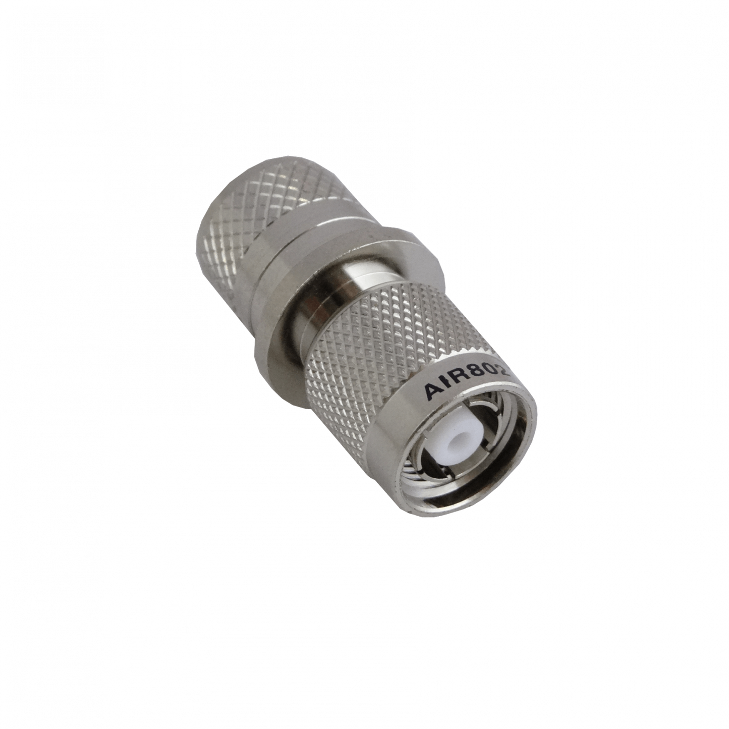 ZM6C. RPTNC-Macho LMR600 Conector Coaxial para crimpar y soldar CA600
