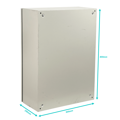 ST6-825-LIQ SEGUNDAMANO TIBOX 800x600x250mm 2-puertas sin-Cerradura Gabinete Metálico Armario IP65