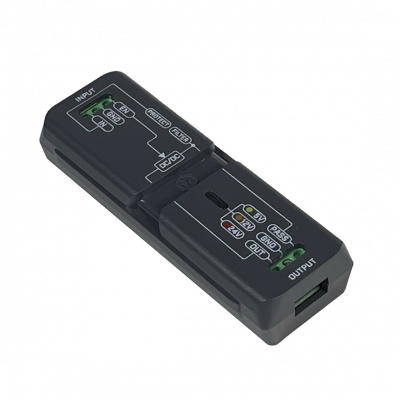 APA-1 MIKROTIK 12-48VOLTIOS-CORRIENTE-CONTINUA SUPRESOR Y PROTECTOR DE PICOS DE TENSION PARA VEHICULO