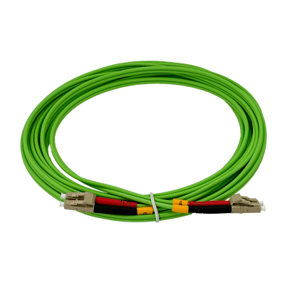 JF5LL5 5 metros Latiguillo de Fibra Óptica LC-LC OM5 Multimodo Dúplex 3.0mm 50/125µm LSZH
