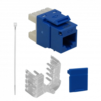 KP6AF FURUKAWA Conector Hembra RJ45 Keystone Azul Categoría 6 UTP Multilan Punch 35030607