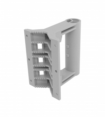 QME MIKROTIK Soporte de Montaje 8kg 190° Abrazadera 35mm para Muro o Poste 70mm compatible mANT-SXT-DynaDish