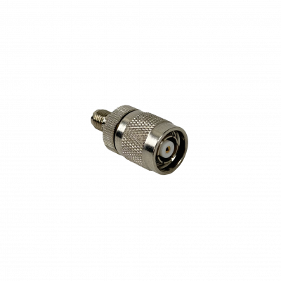 ZMRH Adaptador coaxial acoplador de RP-TNC macho a RP-SMA hembra
