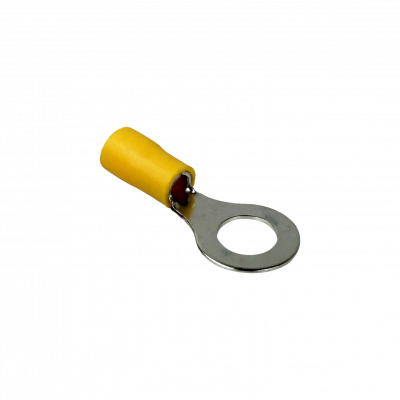 OJO-8460 RV5.5-8 Ojo-8,4mm 4-6mm2-Cable 50-unids. Conector Amarillo Aislado PVC