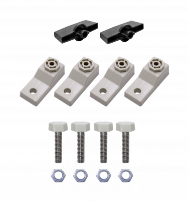 TIP-64 TIBOX Gabinete Estanco Poliéster 600x400x230mm Gris IP65 RoHS con Placa Interior