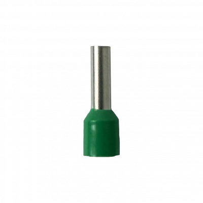 E6012-V Verde 6,0mm2 12/20mm 100-unid AWG10 Ferrules Terminal Aislado Crimpeab