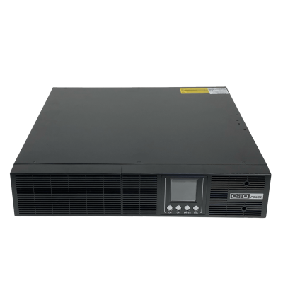 CPO-V1K CITO 1KVA Necesita 2-Acumuladores 2x9Ah 24Vdc 900W En Línea 0ms UPS 2U Rack