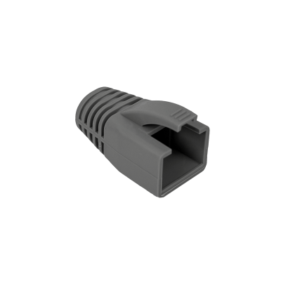 RJC-7G GRIS. Protector RJ45 Categoría 7, Diámetro Externo 8,5mm, Color Gris, Cantidad 50 Unidades