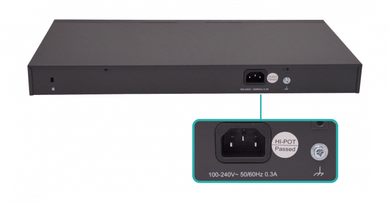 TL-SF1024 TP-LINK 24-100mbps Switch no-Admin Rack 220V-directo