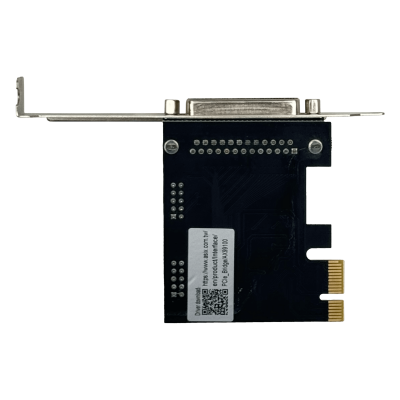 PCIE2S Tarjeta De Expansión PCIe x1 Con 2 Puertos Serie RS232 DB9 Macho Y 1 Puerto Paralelo DB25 Hembra