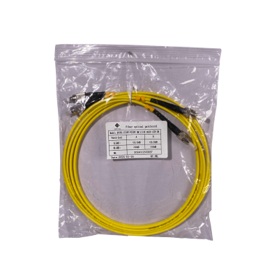 JFSTF2 Latiguillo de Fibra Óptica Monomodo Dúplex ST a FC 2 Metros 3.0mm 9/125µm LSZH