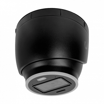UVC-AI-TURRET-B UI Negro MiniDomo 8MP AI V57º 1-1000 IP66 IK08 CamaraIP IR40 req-PoE+