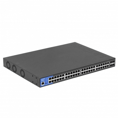 LGS352MPC LINKSYS 48-1000-PoE-at 4-SFP+10G 740W-total Conmutador Admin-RJ45-Consola Rack