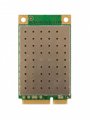 R11E-LTE MIKROTIK 2 conectores U.FL LTE Bandas 1/2/3/7/8/20/38/40 3G Release 7 2G Clase 12 MiniPCIe