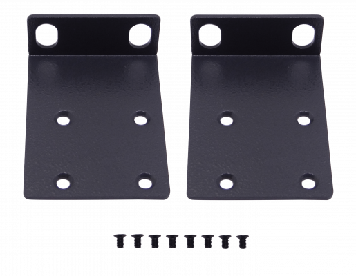 RKE-10A PLANET Juego de Aletas Cortas de 17mm para Montaje en Rack 1U de Switch o Router