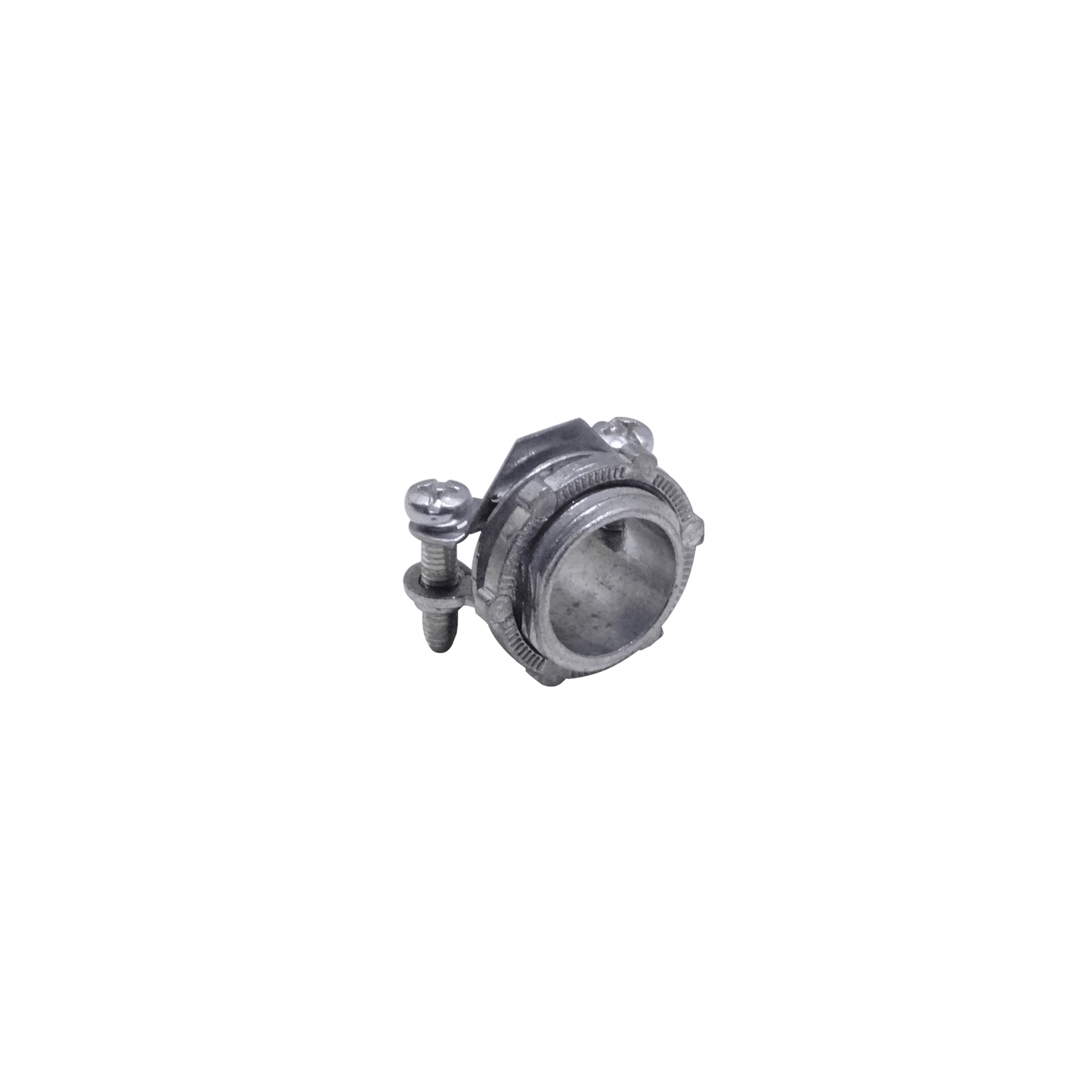 M12-CO Metálico 1/2-Pulgada Unión Estilo Abrazadera Romex para Tubería Flexible c/Rosca