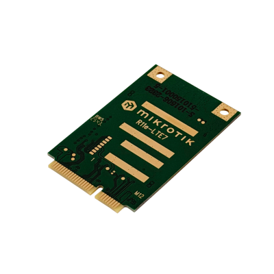 R11E-LTE7 MIKROTIK LTE CAT7 1/3/5/7/8/20/28/32/38/40/41 MiniPCIe 2-U.FL 4G/3G