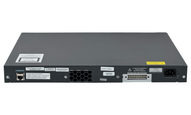 WS-C2960-24PC-L DE SEGUNDA MANO CISCO CONMUTADOR 24-PUERTOS-100Mbps-PoE 370W-TOTAL 2-PUERTOS-SFP-COMPARTIDOS TERMINAL ADMINISTRACION BASTIDOR