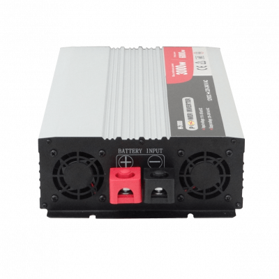 INV-3000W Convertidor 3000W Entrada-11-15V/12VDC Salida-220VAC Inversor 2-Tomas-Universales con-Ventilador HI-3000