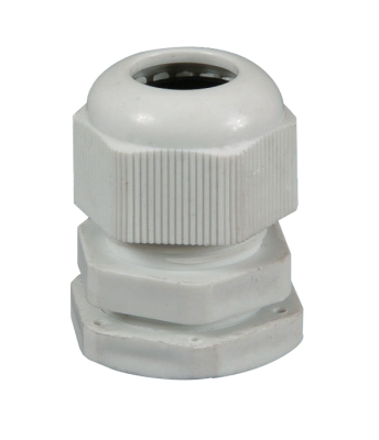 PG-13 6-12mm Pasacables Roscado PG13.5 PVC con Tapa Contra Accidentes