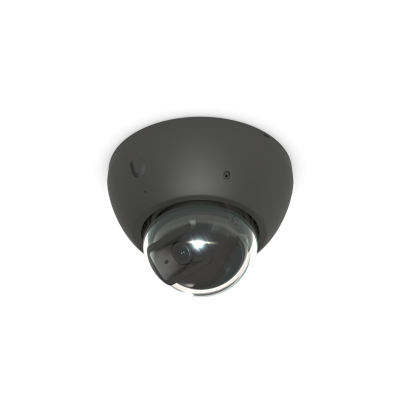 UVC-AI-DOME-B Cámara IP Domo Negro Resolución 4K Ángulo Visión 110º Alcance IR 40m Protección IK10 Requiere Micrófono/Parlante PoE