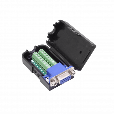 VGA-H-T Terminal DB15 Atornillable VGA-H WPHD15FT/FP1MV DE-15/H