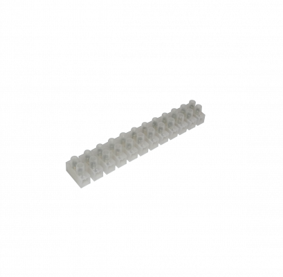 REGLETA-3A 3-Ampere 0,75mm2 12-Pares Regleta-Tornillos 380V 3A-Max 90x10x11mm