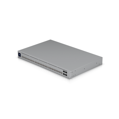 USW-PRO-HD-24 UBIQUITI 22-2500 2-10G 4-Puertos SFP+10G requiere-UniFi Conmutador L3