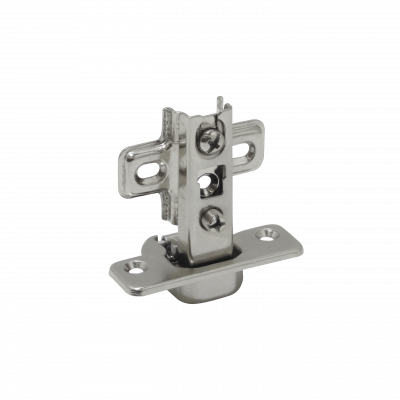 BISA-R Bisagra recta con sistema de retención 35mm para mobiliario incluye-4-tornillos Tipo cazoleta