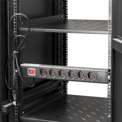 RK42-10VL-LIQ LINKMADE SIN PUERTA 42U 1000mm Rack 100cm-Fondo c/PDU-VENT-Bandejas Pu