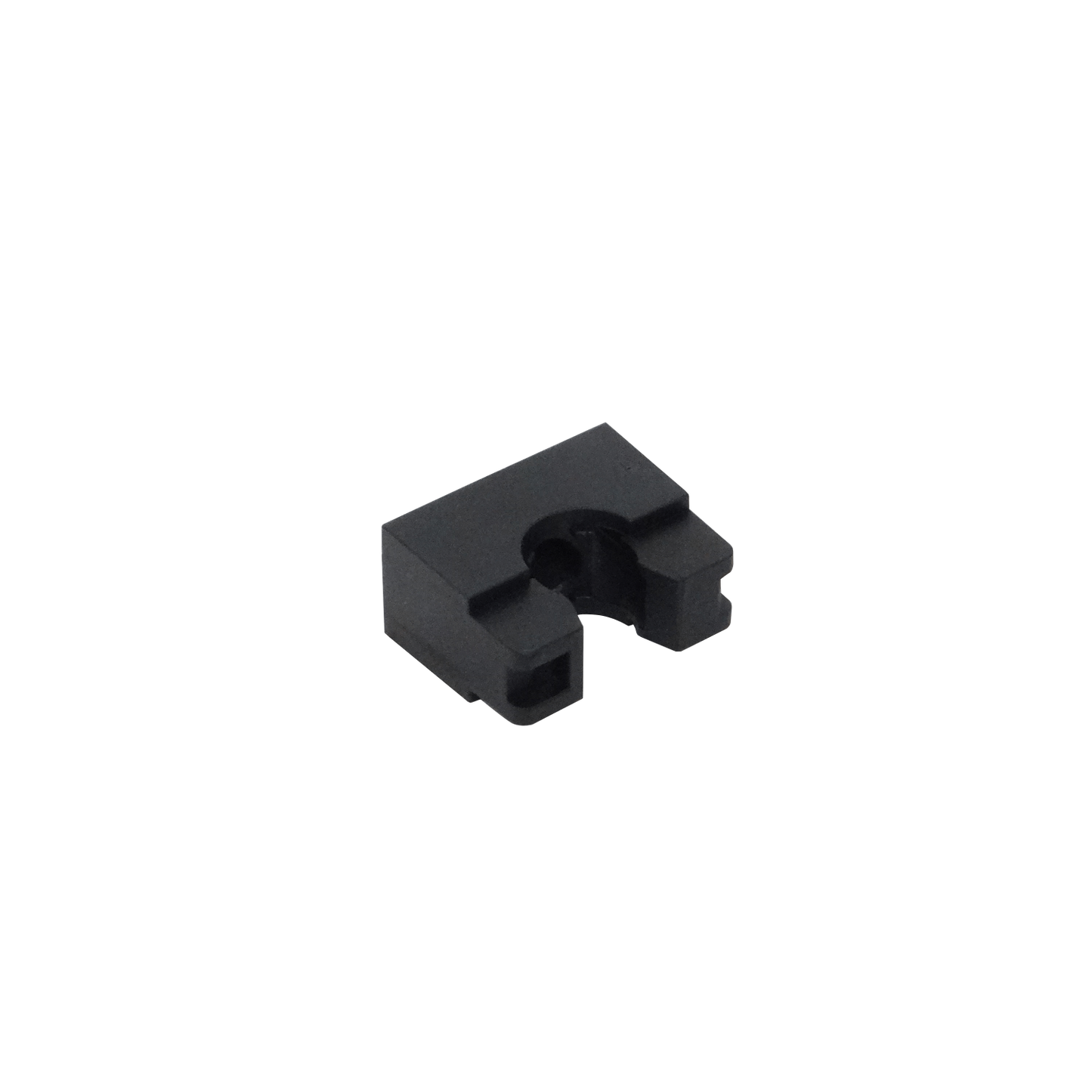 FLEP10-A Abrazadera de fijación para tubo corrugado plástico flexible negro PA de 10mm
