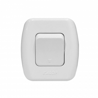 TIMBRE KALOP Pulsador Campanilla Blanco Interruptor Tekna KS39657