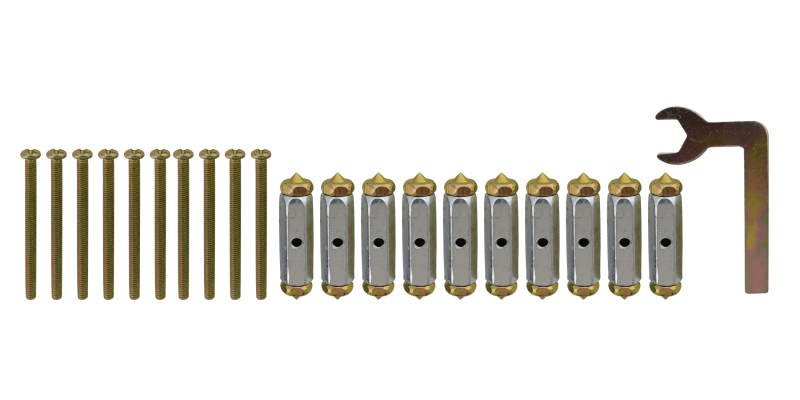 CHUQUI-REPA RESTAURADOR DE CAJA CHUQUI incluje/10 METAL/10 TORNILLO+LLAVES.