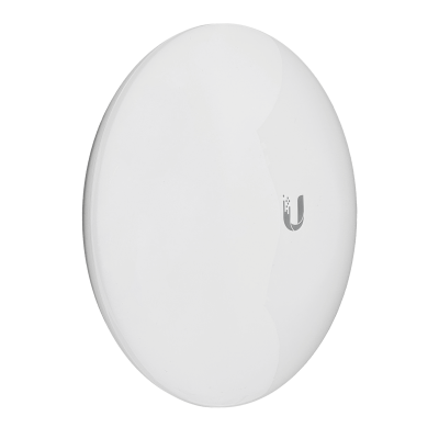 NBE-M5-16 UBIQUITI 5GHz 16dBi 2x2 1-Puerto 100 5150-5875MHz 26dBm NanoBeamM5 incluye/Adaptador PoE24V