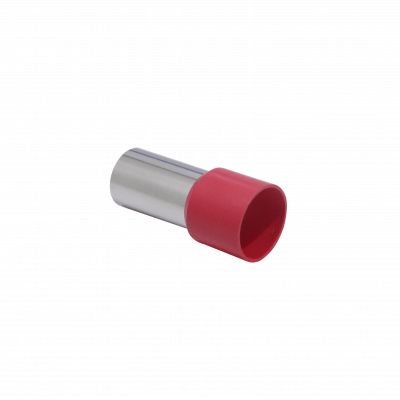 E120-27 Rojo 120,0mm² 27/47,6mm 10-piezas AWG411 Terminales de Compresión Aislados Ferrule