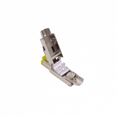 RJAAL LINKMADE Macho RJ45 Cat6A Punchable en terreno IP20 Conector SFTP