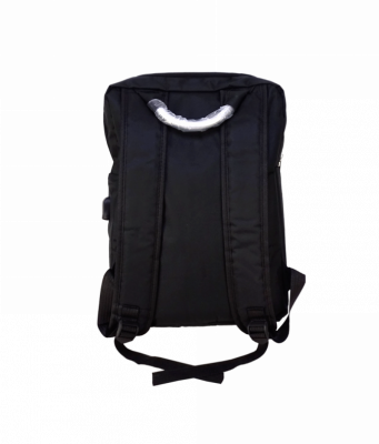 MOCHILA Mochila Portátil 16-pulgadas 33x45cm Negra Incorpora-USB-A