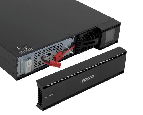 FDC-3002R FORZA 340WH 6x9AH 2700W 3KVA 0/4ms Online DB9 USB SNMP Sistema Ininterrumpible Montaje Rack/Torre