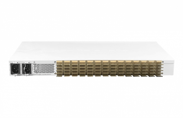 CRS326-4C+20G+2Q+RM MIKROTIK 20 puertos 2,5G 4 puertos 10G 4 ranuras SFP+ 2 ranuras QSFP+40G L6 2 fuentes 220VAC requiere-cables-C13