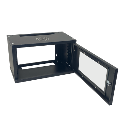 RK06-3CD LINKMADE Armario de Pared 19 Pulgadas 6U Desmontado 30cm-Fondo-Vacío incluye 2U