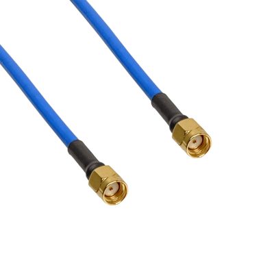 ACRPSMA MIKROTIK RPSMA-M RPSMA-M UNIFILAR RIGIDO CABLE AZUL 50CM 6GHZ
