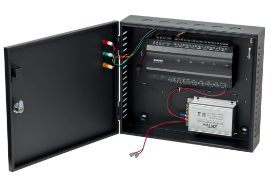 INBIO460 ZK Control de Acceso 4 Puertas Conectividad Ethernet Soporte PIN y PROXY Incluye Carcasa