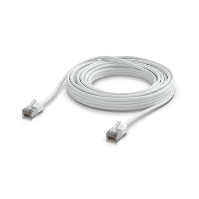 WOPA-06 UBIQUITI 6mt Blanco Cat6A F/UTP Cable Exterior TPE 10GbE