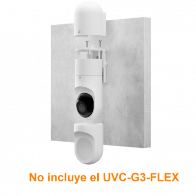 UVC-G3-FLEX-PWM-WT UBIQUITI Blanco Soporte de Pared para Exteriores compatible con UVC-G3-FLEX IPX4 individual