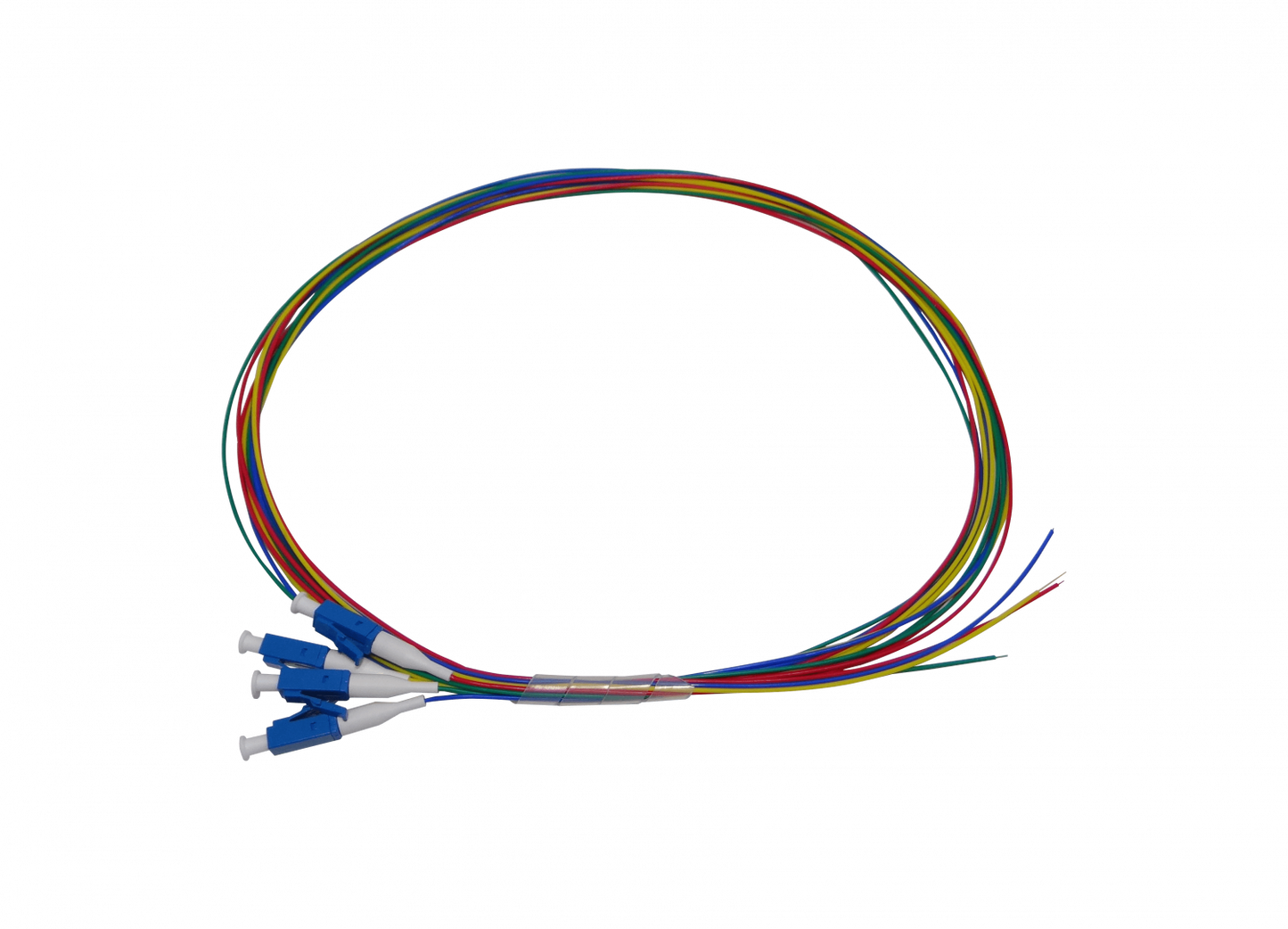 JFSL-4 LC/UPC SM 1,5m 4-unidades Pigtail 150cm 0,9mm 1.5m Monomodo 9/125um