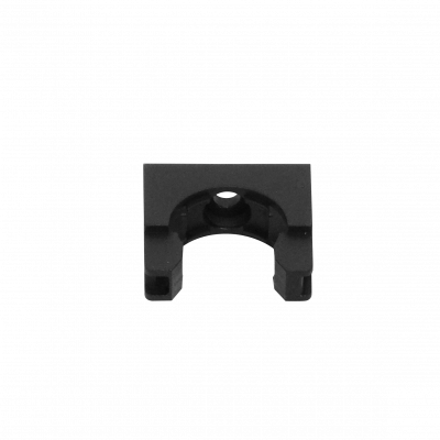 FLEP25-A 25mm Soporte Abrazadera para Conduit Flexible Plastico Negro PA