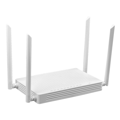 SG8160 ONU WiFi6 necesita-12VDC XPON 4-Puertos-1000 1-RJ11-FXS SC/UPC AX1800 4-antenas-integradas